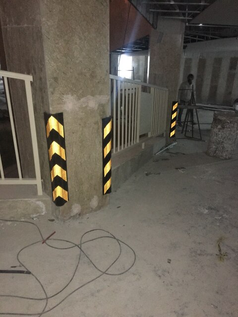 نصب ضربه گیر ستون مجتمع مسکونی چیتگر 